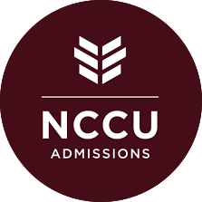 NCCU Admissions Logo